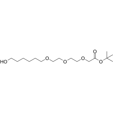 Boc-C1-PEG3-C4-OH Chemical Structure