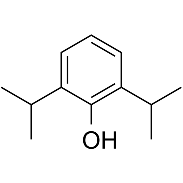 Propofol Chemical Structure