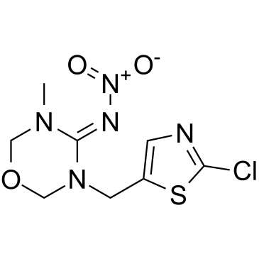 Thiamethoxam Chemical Structure