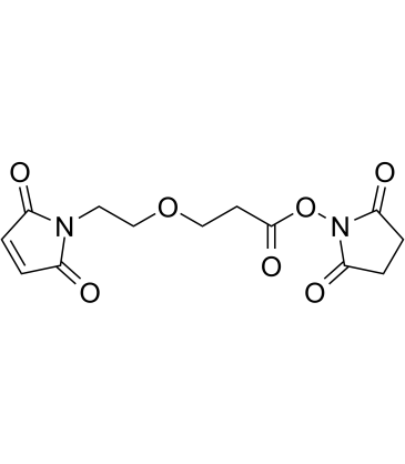Mal-PEG1-NHS ester Chemical Structure