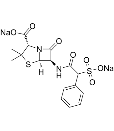 Sulbenicillin disodium Chemical Structure