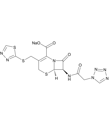 Ceftezole sodium Chemical Structure
