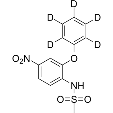Nimesulide D5 Chemical Structure