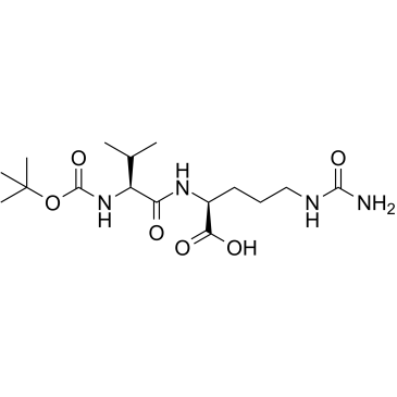 Boc-Val-Cit-OH Chemical Structure