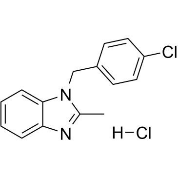 Chlormidazole hydrochloride Chemical Structure