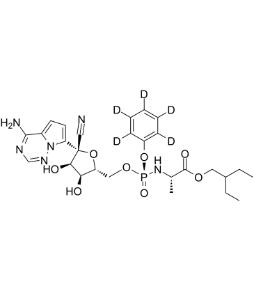 Remdesivir-D5 Chemical Structure