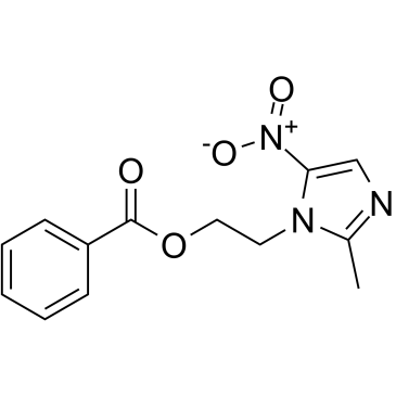 Metronidazole Benzoate Chemical Structure