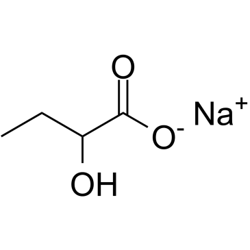 Sodium 2-hydroxybutanoate Chemical Structure
