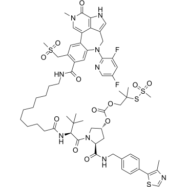 PROTAC BRD4 degrader for PAC-1 Chemical Structure