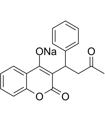 Warfarin sodium Chemical Structure