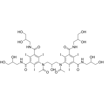 Iodixanol Chemical Structure