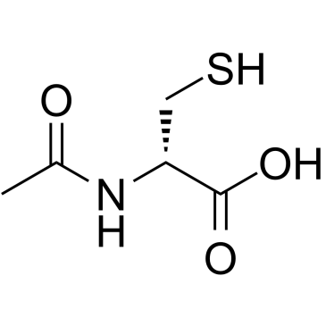 N-Acetyl-D-cysteine Chemical Structure