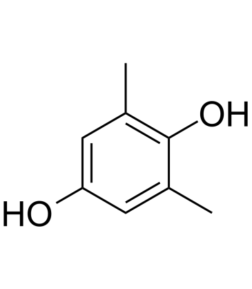 2,6-Dimethylhydroquinone Chemical Structure