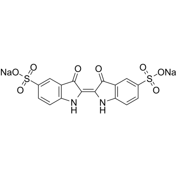 Indigo carmine Chemical Structure
