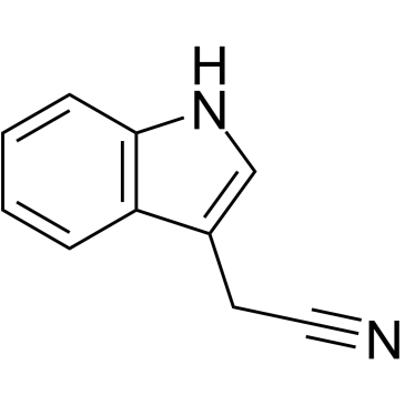 3-Indoleacetonitrile Chemical Structure