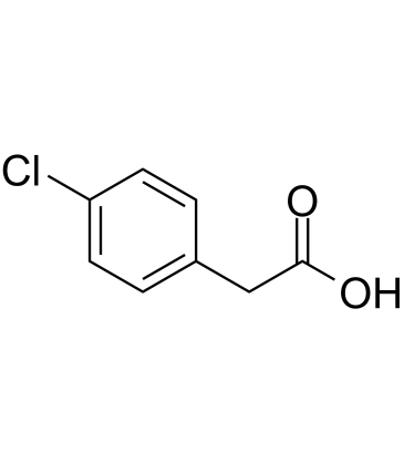 4-Chlorophenylacetic acid Chemical Structure