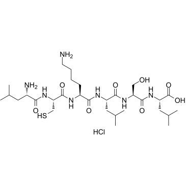 LCKLSL hydrochloride Chemical Structure