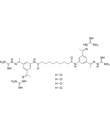 Semapimod tetrahydrochloride Chemical Structure