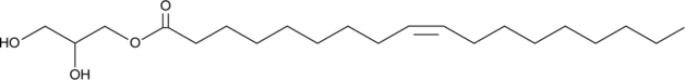 1-Oleoyl Glycerol Chemical Structure