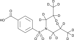 Probenecid-d14 Chemical Structure