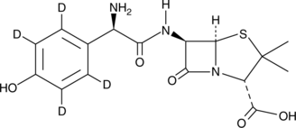 Amoxicillin-d4 Chemical Structure