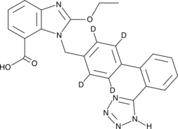Candesartan-d4 Chemical Structure