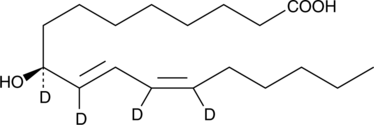 9(S)-HODE-d4 MaxSpec® Standard Chemical Structure