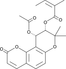 (+)-Praeruptorin A Chemical Structure
