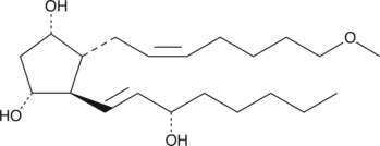 Prostaglandin F2α Alcohol methyl ether Chemical Structure