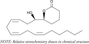 (±)5(6)-DiHET lactone Chemical Structure