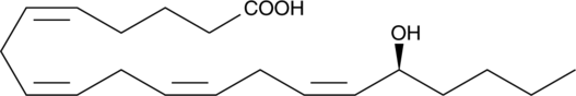 16(S)-HETE Chemical Structure