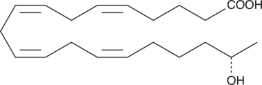 19(S)-HETE Chemical Structure