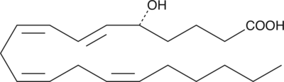 5(R)-HETE Chemical Structure
