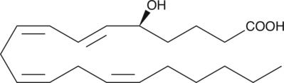 5(S)-HETE Chemical Structure