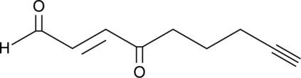 4-oxo-2-Nonenal Alkyne Chemical Structure