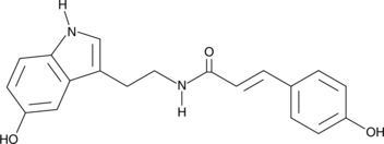 N-(p-Coumaroyl) Serotonin Chemical Structure