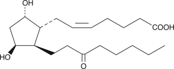 11β-13,14-dihydro-15-keto Prostaglandin F2α Chemical Structure