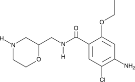 Des-4-fluorobenzyl Mosapride Chemical Structure