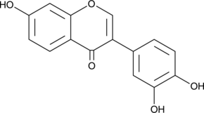 3',4',7-Trihydroxyisoflavone Chemical Structure