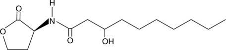 N-3-hydroxydecanoyl-L-Homoserine lactone Chemical Structure