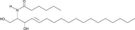 C6 L-threo Ceramide (d18:1/6:0) Chemical Structure