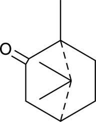 (1S)-(-)-Camphor Chemical Structure