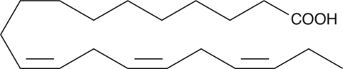 11(Z),14(Z),17(Z)-Eicosatrienoic Acid Chemical Structure