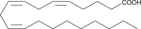 5(Z),8(Z),11(Z)-Eicosatrienoic Acid Chemical Structure