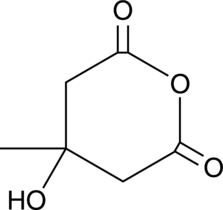 3-hydroxy-3-Methylglutaric anhydride Chemical Structure