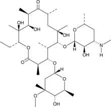 N-Demethylerythromycin A Chemical Structure