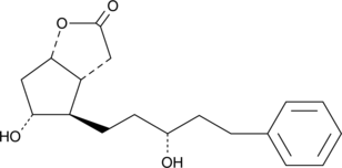 Latanoprost Lactone Diol Chemical Structure