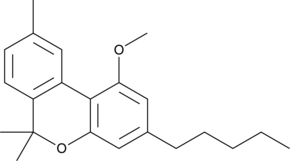 Cannabinol monomethyl ether Chemical Structure
