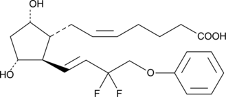 Tafluprost (free acid) Chemical Structure