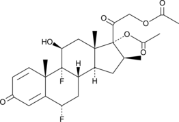 Diflorasone Diacetate Chemical Structure